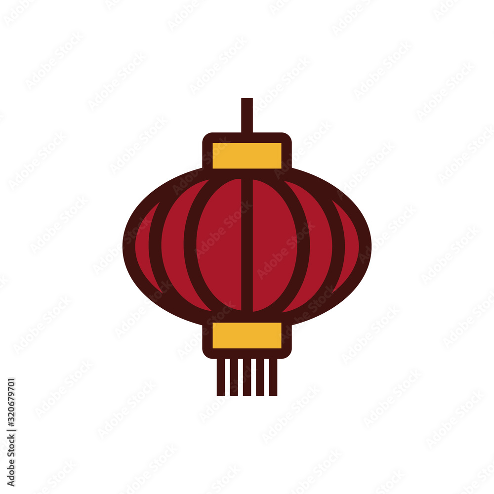 Obraz premium chinesse new year lamp hanging