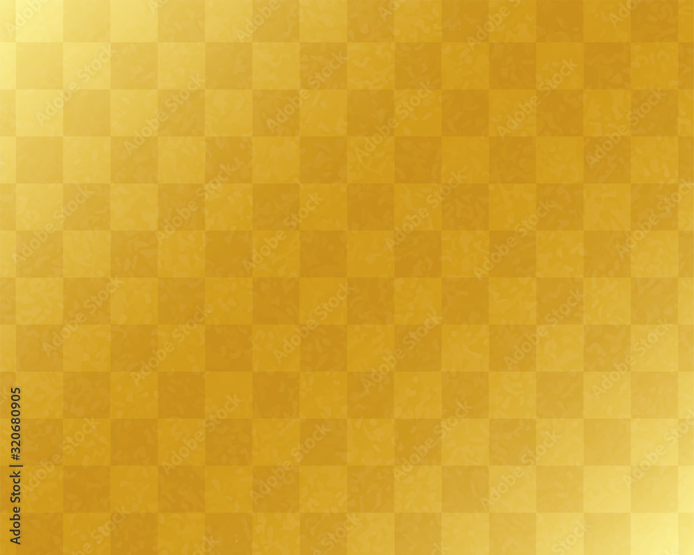 Golden checkered pattern Golden checkered pattern