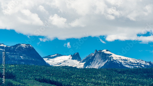 Rocky Mountains. Mount Burnham in British Columbia  Canada.