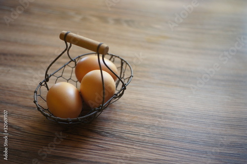 eggs in a basket