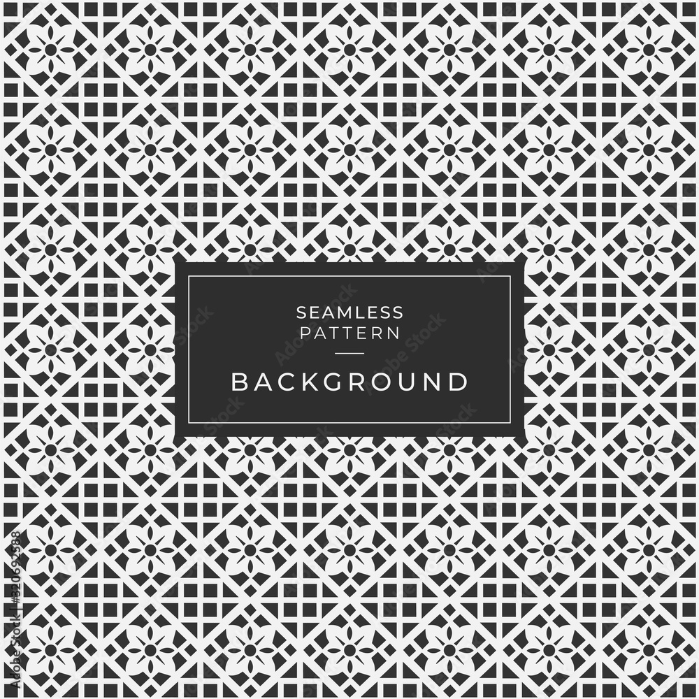 Vector seamless geometric pattern. Simple abstract lines lattice. Repeating elements stylish background tiling Vector seamless geometric pattern. Simple abstract lines lattice. Repeating elements stylish background tiling
