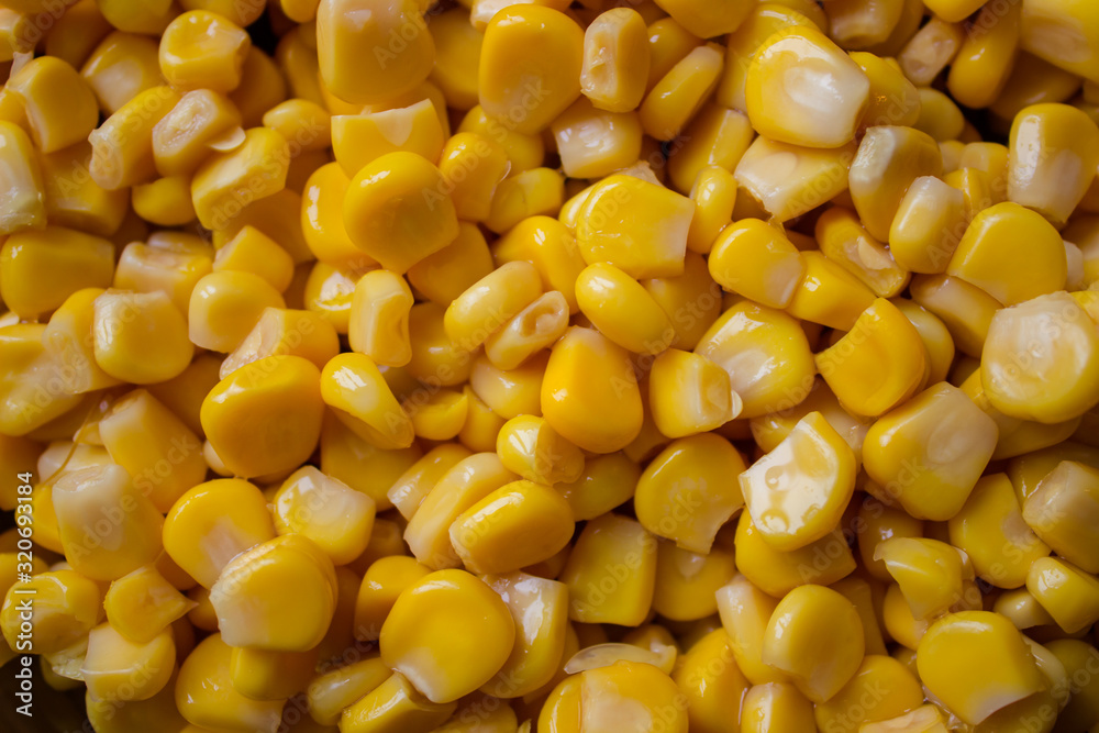 The texture of the corn. Culinary background. The texture of the corn. Culinary background.