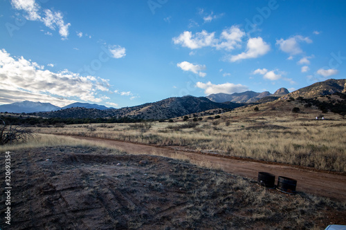 desert mountain sky