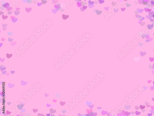 abstract background with hearts copy space. © Wongsakon