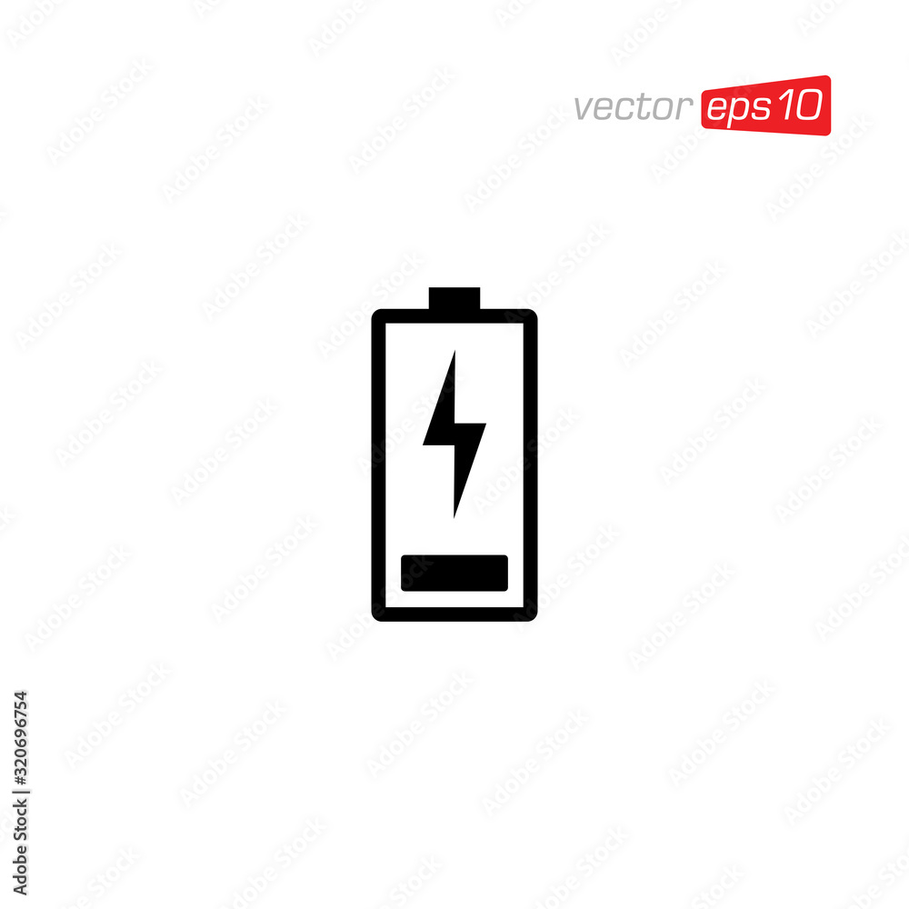 Battery Sign Icon Design Vector Battery Sign Icon Design Vector