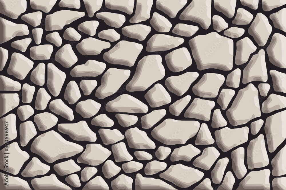 Vector background, stone wall, shades of brown Vector background, stone wall, shades of brown