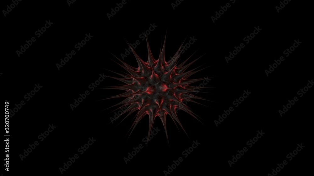 Virus, Biology Animation Concept, Coronavirus, 60 fps, with Alpha Matte, Loop, 4k Virus, Biology Animation Concept, Coronavirus, 60 fps, with Alpha Matte, Loop, 4k