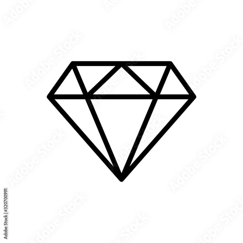 diamond - jewelry icon vector design template