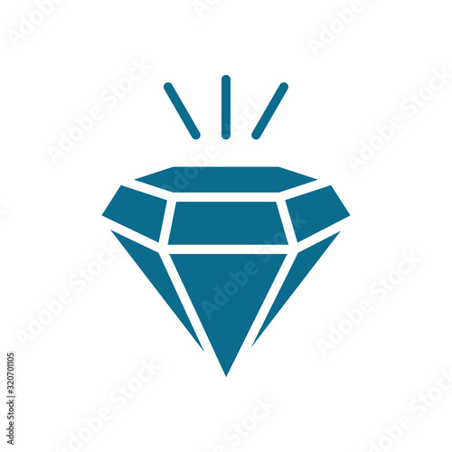 diamond - jewelry icon vector design template