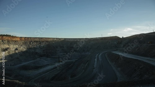 Mining enterprise, panorama (cam1 sc6 take5) photo