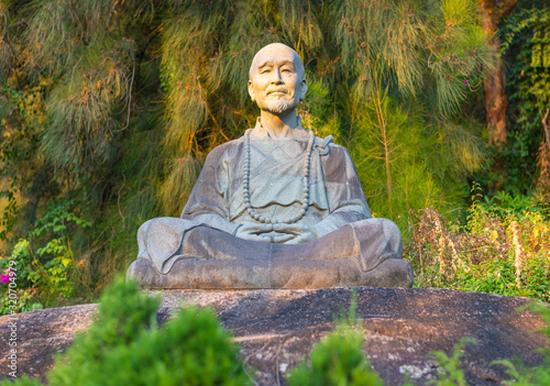 The relic landscape of master Hongyi in Qingyuan mountain, Quanzhou City, Fujian Province, China photo