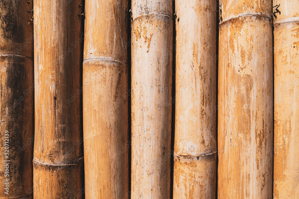 Dark wood texture background surface with old natural pattern