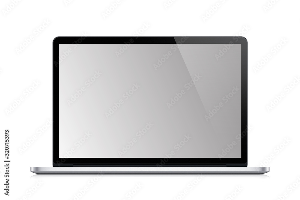 Laptop isolated on white background Laptop isolated on white background