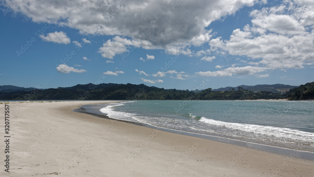 Rings beach, Coromandel, Peninsula, New Zealand.