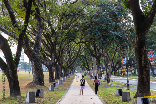 Obraz na plátne Scenery in Clark Parade Grounds, Pampanga, Philippines, Feb 1, 2020