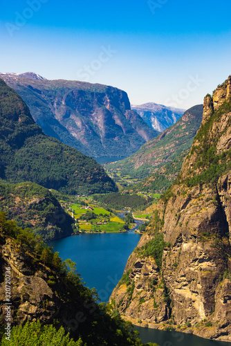 Lake Vassbygdevatnet in Norway photo