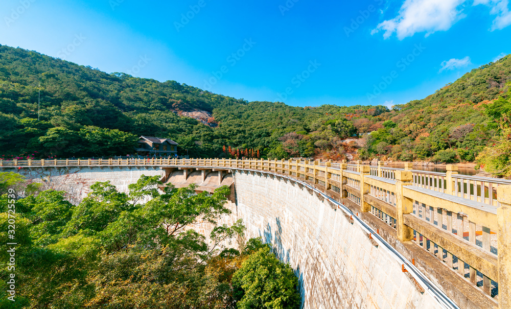 The scenery of Mount Qingyuan in Quanzhou City, Fujian Province, China The scenery of Mount Qingyuan in Quanzhou City, Fujian Province, China
