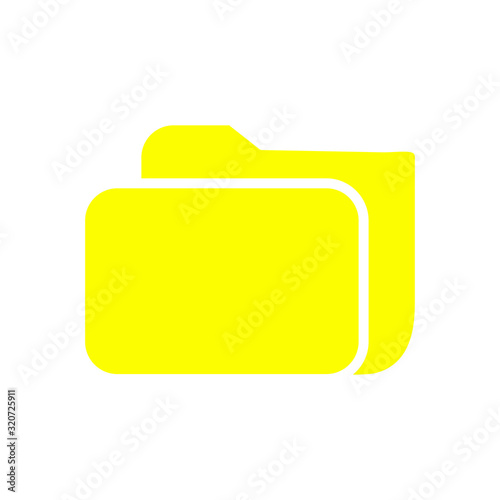 Folder icon vector