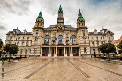 Photography Town Hall - Gyor, Hungary, Europe