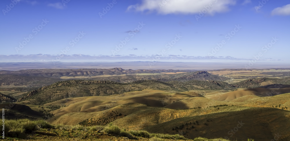 Panorama View Of The Flinders Ranges South Australia