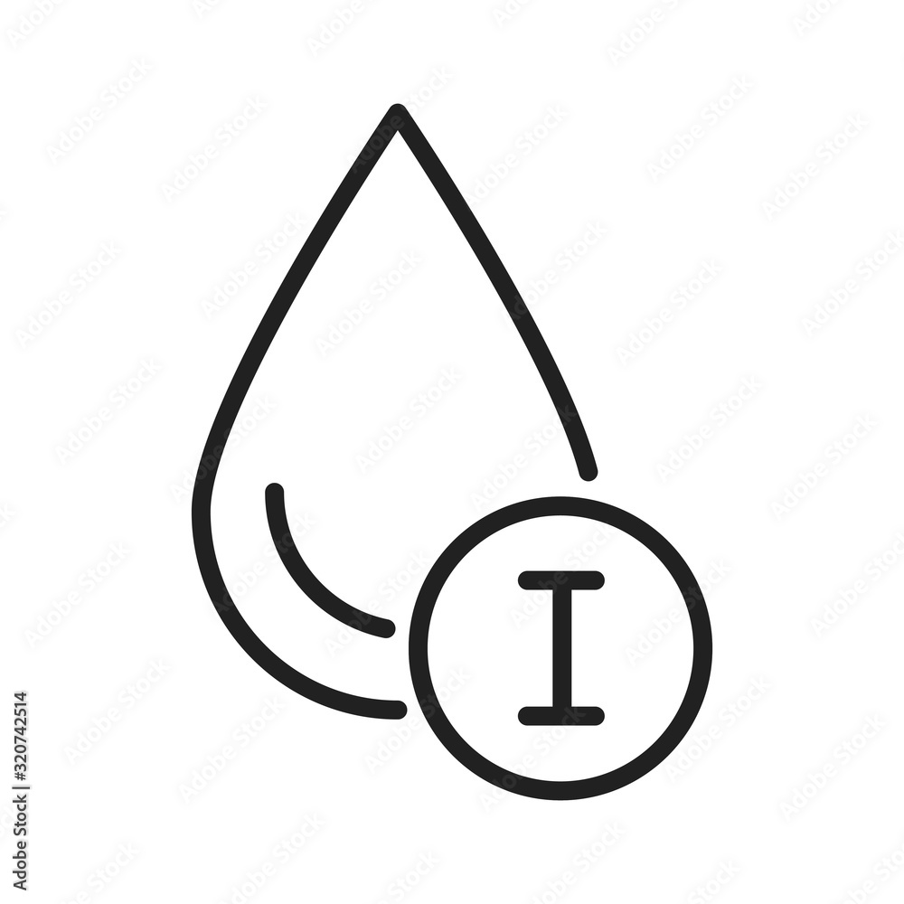 First blood group black line icon. Donorship concept. Pictogram for web, mobile app, promo. UI UX design element. Editable stroke. First blood group black line icon. Donorship concept. Pictogram for web, mobile app, promo. UI UX design element. Editable stroke.