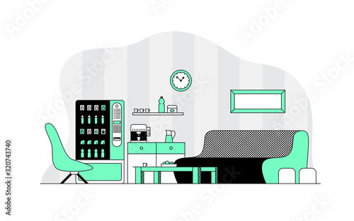 Company break room