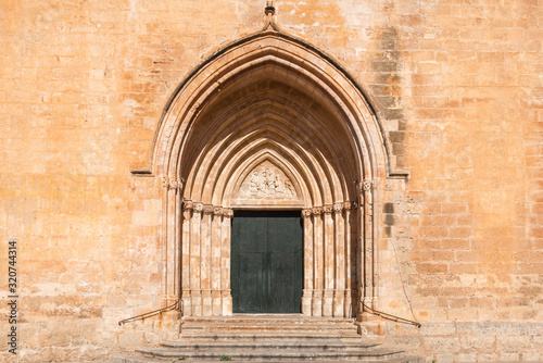 Architecture of Ciutadella old town de Menorca. Baleares, Spain
