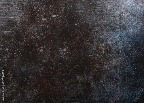 Beautiful abstract grunge decorative dark wall background for design art work with space for text.