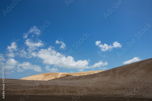 Giant Sand Dunes near Ninety Mile Beach Nortland New Zealand.