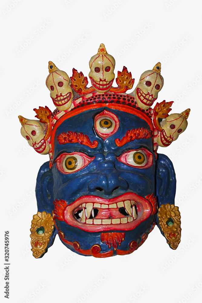 Tribal mask. Bhopal Museum, Bhopal Madhya Pradesh, India Tribal mask. Bhopal Museum, Bhopal Madhya Pradesh, India