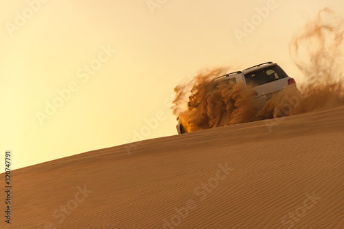 Desert Sand Dunes Off-Road Adventure © sergograph