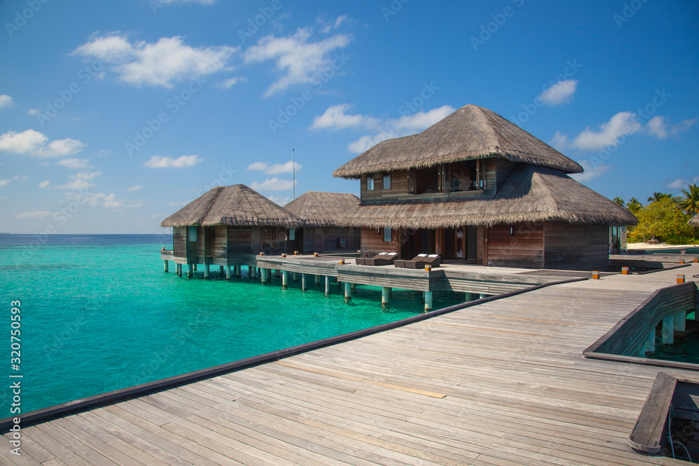 holiday home complex in the Maldives