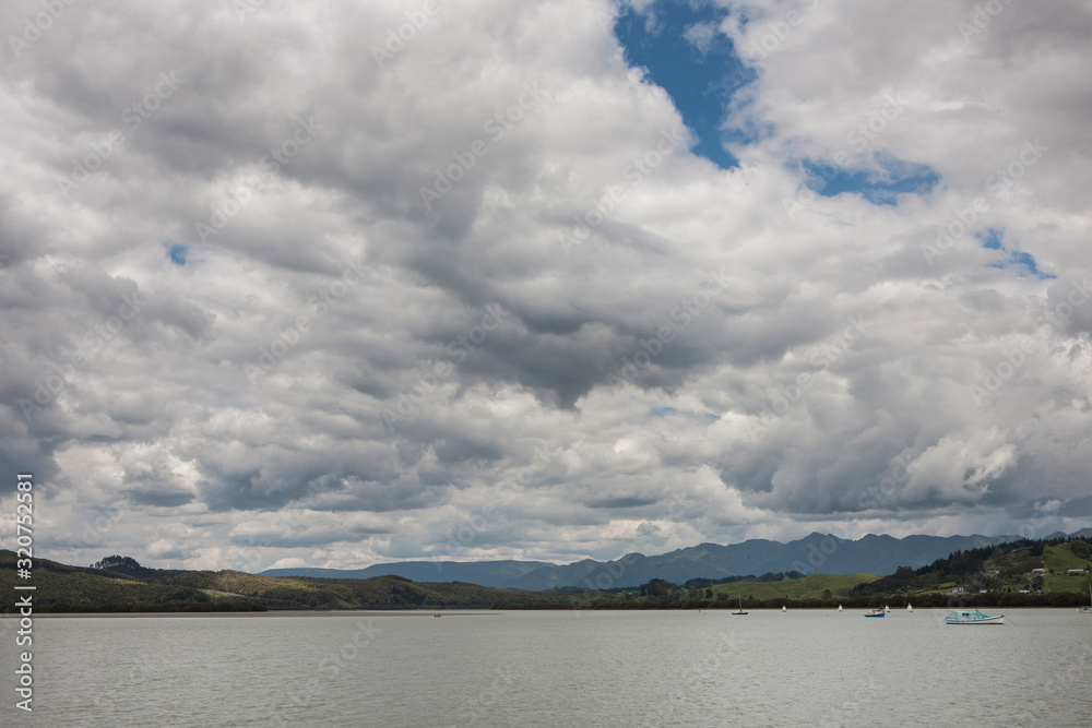 Rawene New Zealand. Hokianga River. 
