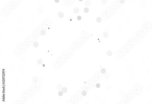 Light Gray vector background with beautiful snowflakes.
