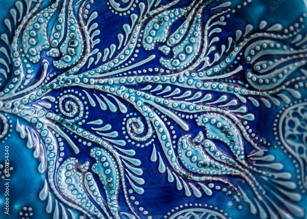 Turkish ottoman cini background
