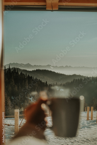 Fototapeta Naklejka Na Ścianę i Meble -  Mountanis view 1