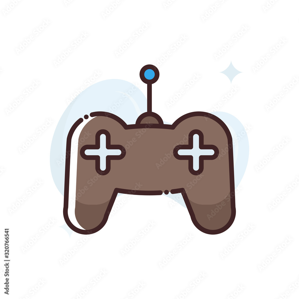 Gamepad Vector Icon Style Illustration. Advertising and Media symbol EPS 10 Gamepad Vector Icon Style Illustration. Advertising and Media symbol EPS 10