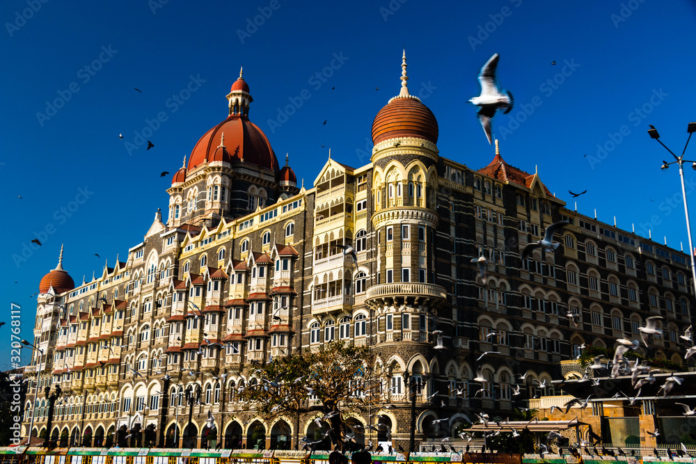 iconic Taj hotel in South Mumbai