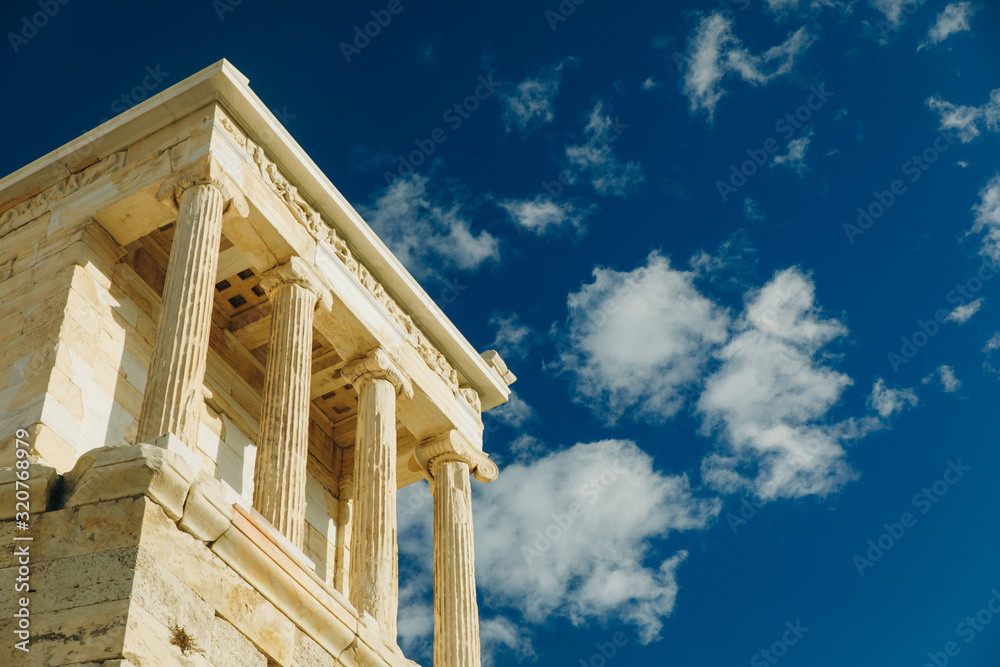 Fototapeta premium Greek ancient temple of the gods