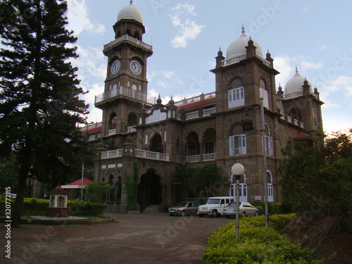 Shalini Palace in Kolhapur, Maharashtra was built in 1931-34 and was named after Princess Shrimant Shalini Raje, India