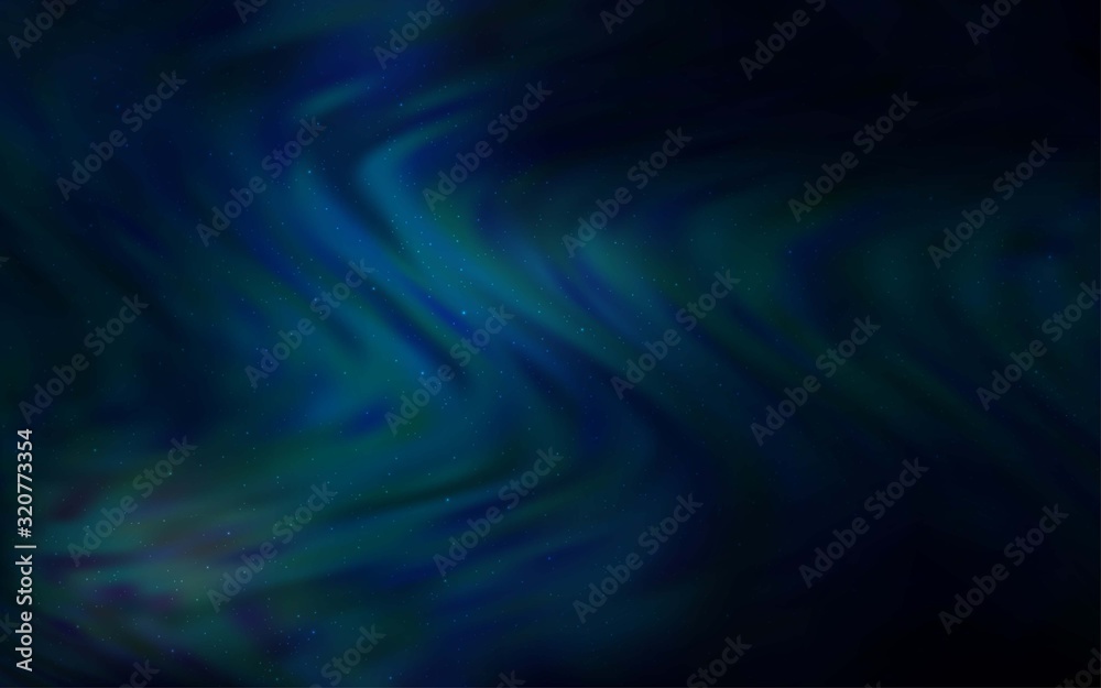 Dark BLUE vector background with galaxy stars. Modern abstract illustration with Big Dipper stars. Pattern for futuristic ad, booklets. Dark BLUE vector background with galaxy stars. Modern abstract illustration with Big Dipper stars. Pattern for futuristic ad, booklets.