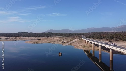 Wallpaper Mural Dron Water Bridge Torontodigital.ca