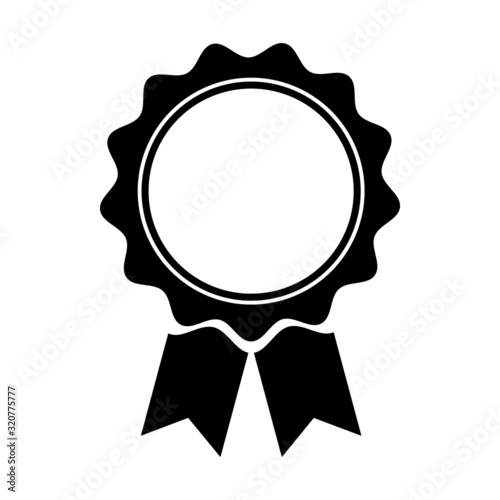 award icon. medal isolated on white background.