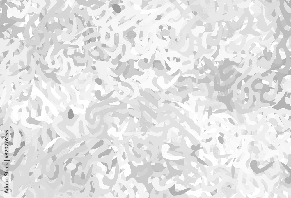 Light Gray vector backdrop with memphis shapes. Light Gray vector backdrop with memphis shapes.
