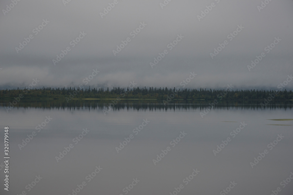 Fog over Lake Lovozero Fog over Lake Lovozero