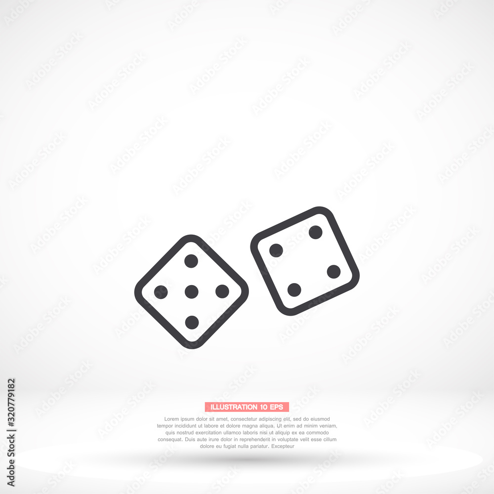 Settings vector icon , lorem ipsum Flat design Settings vector icon , lorem ipsum Flat design