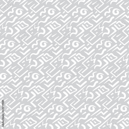 Abstract Background, Seamless Pattern. Gray and White. Suitable for Book Cover, Poster, Logo, Invitation. Vector Image.
