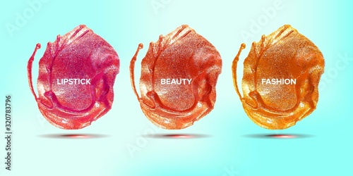 Beauty, fashion, lipstick.
