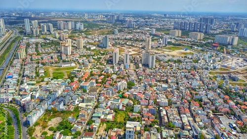 Vung Tau city, view from Drone © Nguyen Duc Quang