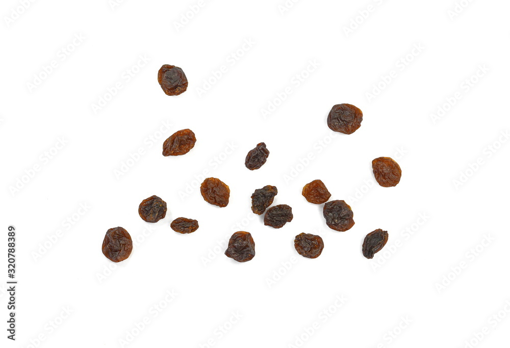raisins isolated on white background raisins isolated on white background